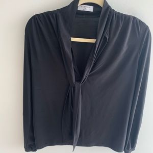 Aritzia Babaton black dressy long sleeve